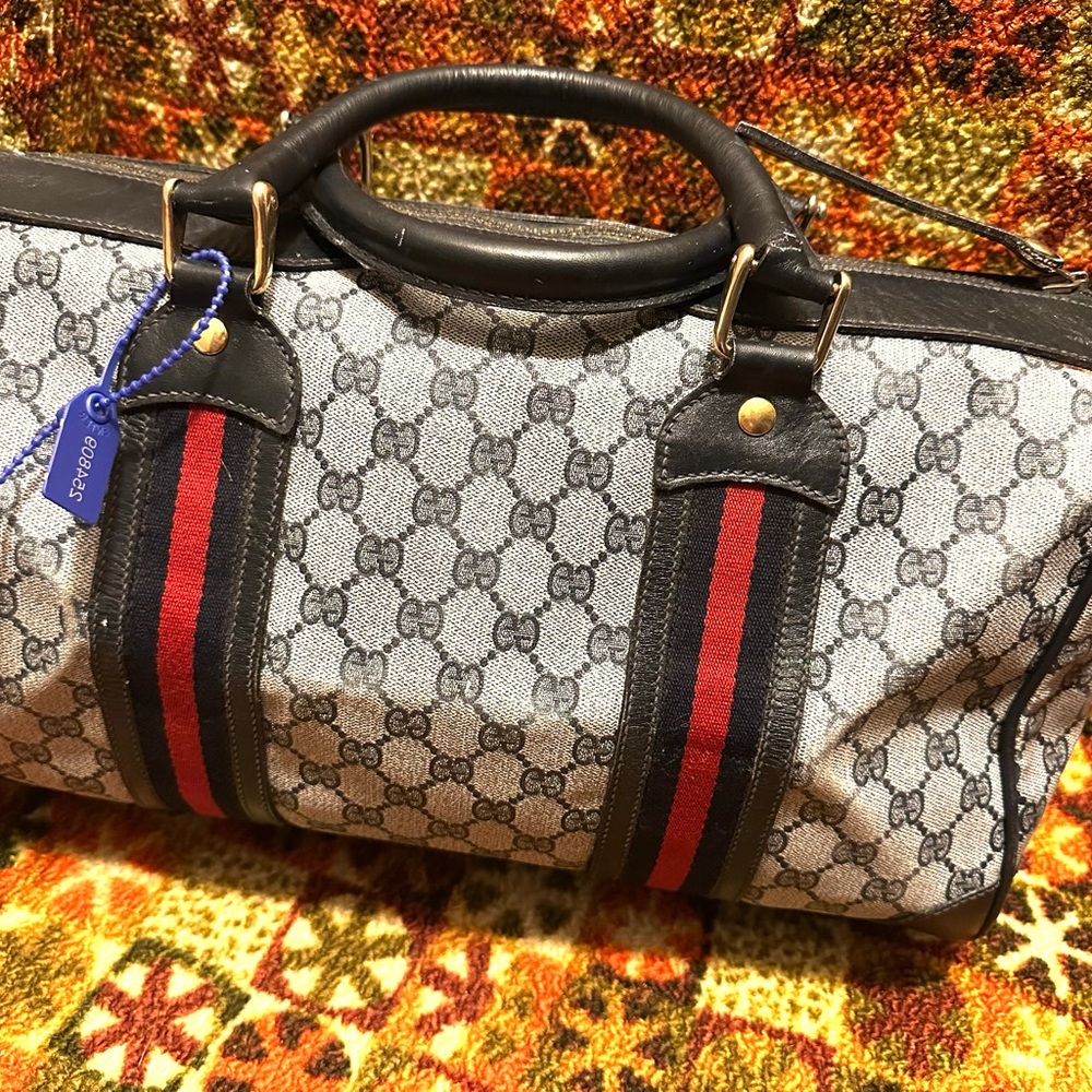 Gucci Boston bag 💙❤️Vintage💙❤️